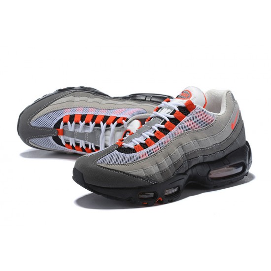 Air Max 95 OG Grå Rød AT2865-100 Mænd Sko