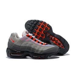 Air Max 95 OG Grå Rød AT2865-100 Mænd Sko