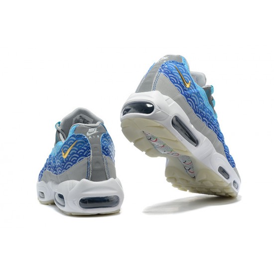 Air Max 95 TT Blå Grå Hvid CW7992-001 Mænd Sko