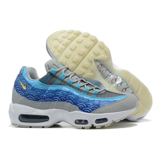 Air Max 95 TT Blå Grå Hvid CW7992-001 Mænd Sko