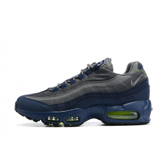 Air Max 95 TT Grå Blå og Sort Sort DA1504-400  Mænd Sko