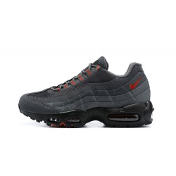 Air Max 95 TT Grå Rød og Sort Mænd Sko