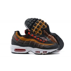 Air Max 95 TT Grå Rød og Brun Mænd Sko 