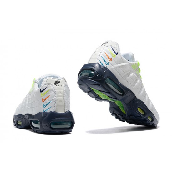 Air Max 95 TT Hvid Blå DX1819-100 Mænd Sko