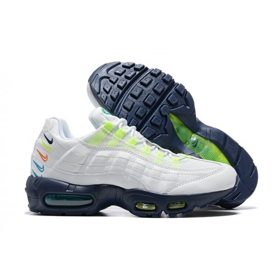 Air Max 95 TT Hvid Blå DX1819-100 Mænd Sko