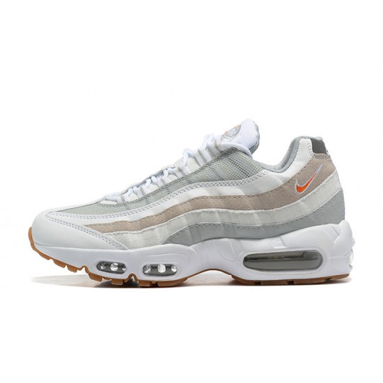 Air Max 95 TT Hvid Grå og Orange DM0011-100  Mænd Sko