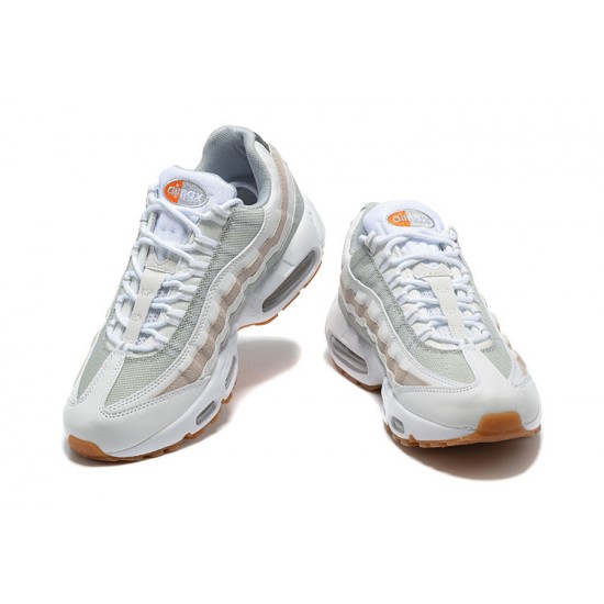 Air Max 95 TT Hvid Grå og Orange DM0011-100  Mænd Sko