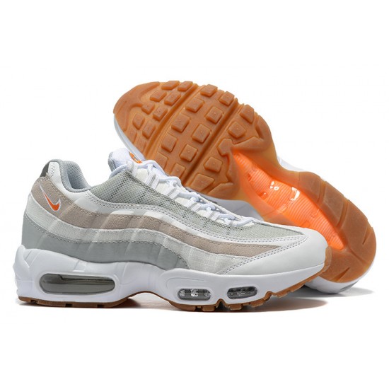 Air Max 95 TT Hvid Grå og Orange DM0011-100  Mænd Sko