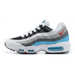 Air Max 95 TT Hvid Rød Sort CV6971-100 Mænd Sko