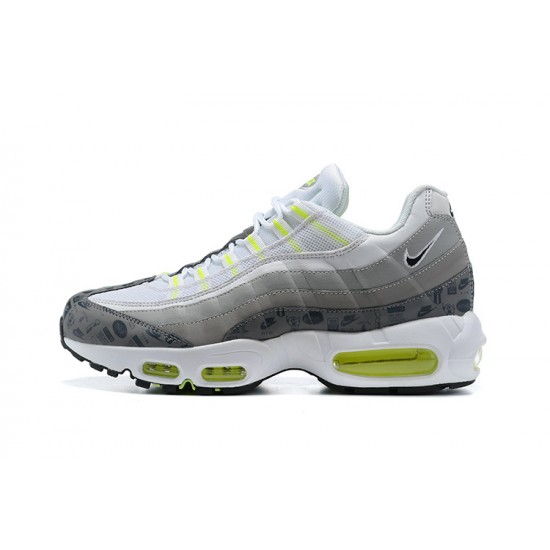 Air Max 95 TT Hvid og Grå Mænd Sko