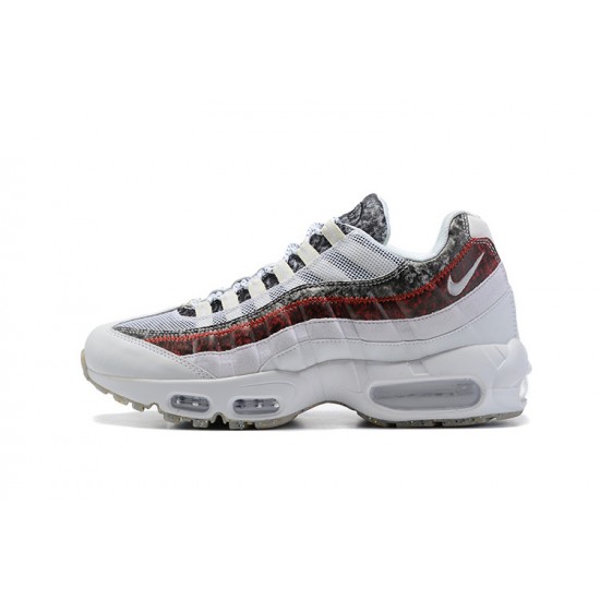 Air Max 95 TT Hvid og Rød Mænd Sko