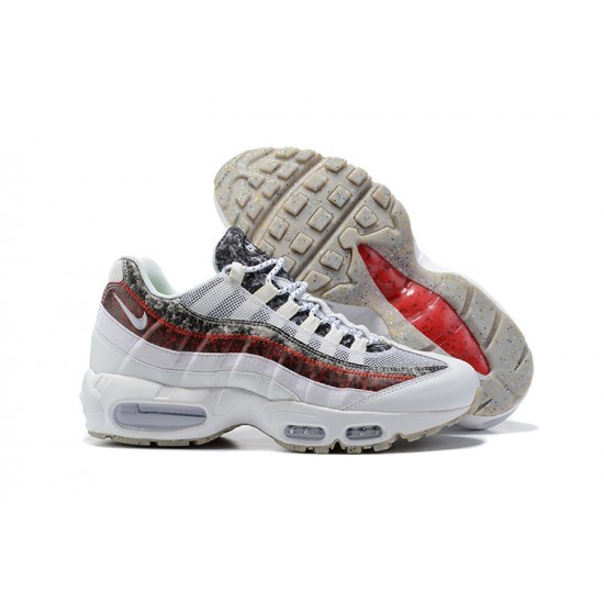 Air Max 95 TT Hvid og Rød Mænd Sko