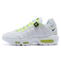 Air Max 95 TT Worldwide Hvid Gul CV9030-100 Kvinder/Mænd Sko