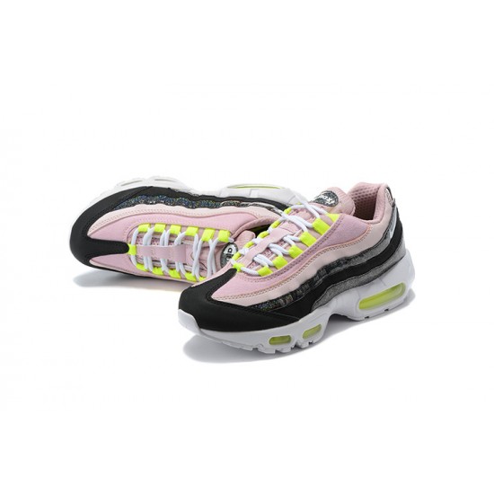 Air Max 95 TT Pink Sort Hvid Kvinder Sko