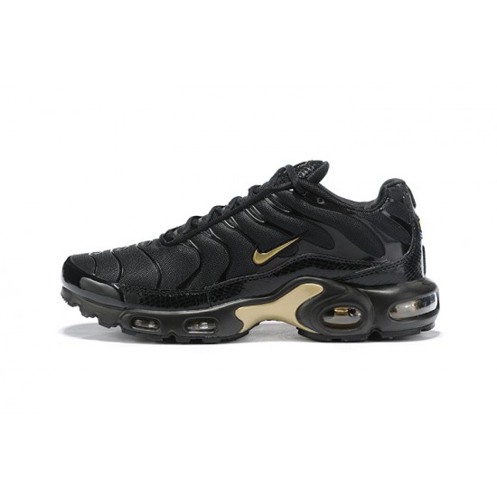 Air Max Plus Tn Sort Guld 852630-001 Mænd Sko