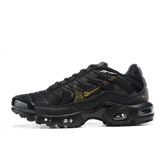 Air Max Plus Tn Sort Guld Mænd Sko