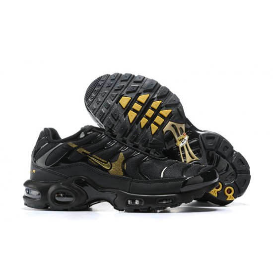 Air Max Plus Tn Sort Guld Mænd Sko