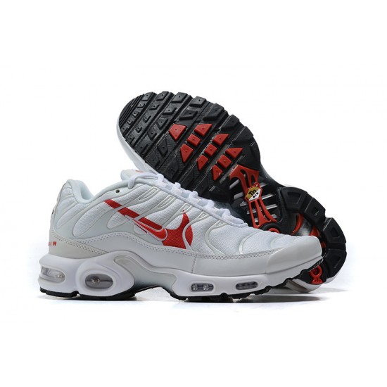 Air Max Plus Tn Hvid Rød CU3454-100 Mænd Sko