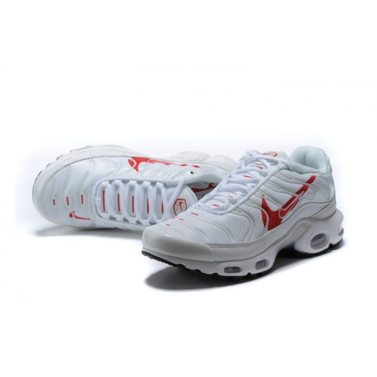 Air Max Plus Tn Hvid Rød CU3454-100 Mænd Sko