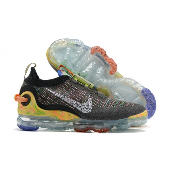 Air VaporMax 2020 Flyknit Grå Gul CJ6740-002 Kvinder/Mænd Sko