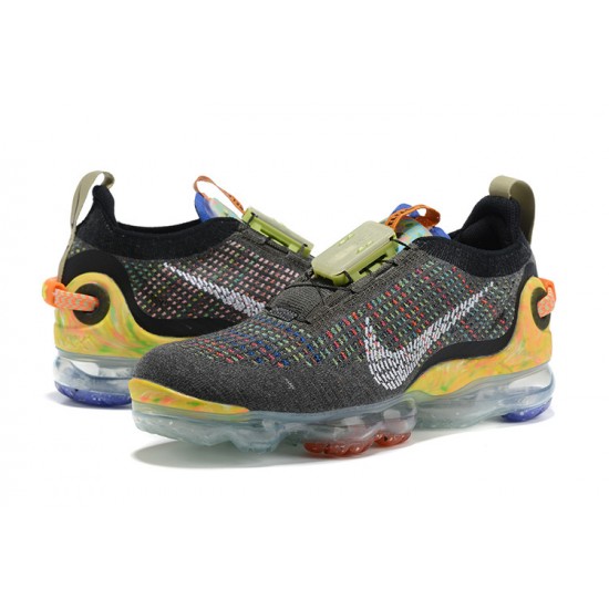 Air VaporMax 2020 Flyknit Grå Gul CJ6740-002 Kvinder/Mænd Sko