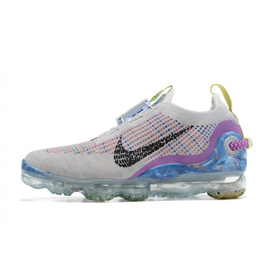 Air VaporMax 2020 Flyknit Hvid Purpl CJ6740-001 Kvinder/Mænd Skoe