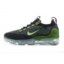 Air VaporMax 2021 Flyknit Sort Grøn DQ7640-001 Kvinder/Mænd Sko