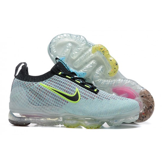 Air VaporMax 2021 Flyknit Sort Grøn DX3367-700 Kvinder/Mænd Sko