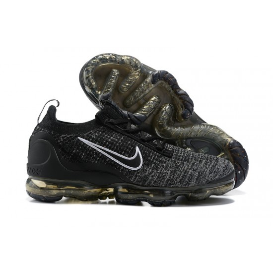 Air VaporMax 2021 Flyknit Sort Grå DC9394-001 Kvinder/Mænd Sko