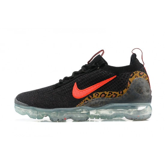 Air VaporMax 2021 Flyknit Sort Rød Kvinder/Mænd Sko