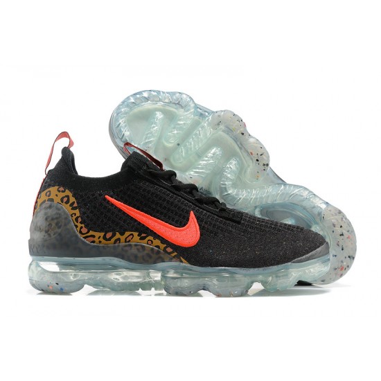 Air VaporMax 2021 Flyknit Sort Rød Kvinder/Mænd Sko