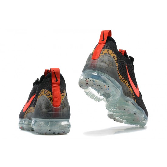 Air VaporMax 2021 Flyknit Sort Rød Kvinder/Mænd Sko