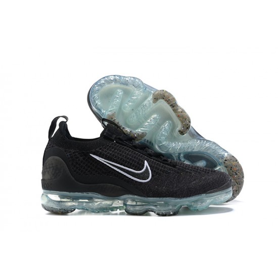 Air VaporMax 2021 Flyknit Sort Hvid DC4112-002 Kvinder/Mænd Sko