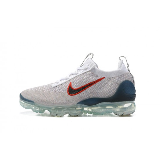 Air VaporMax 2021 Flyknit Blå Rød DC9454-100 Kvinder/Mænd Sko