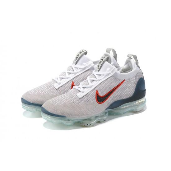 Air VaporMax 2021 Flyknit Blå Rød DC9454-100 Kvinder/Mænd Sko