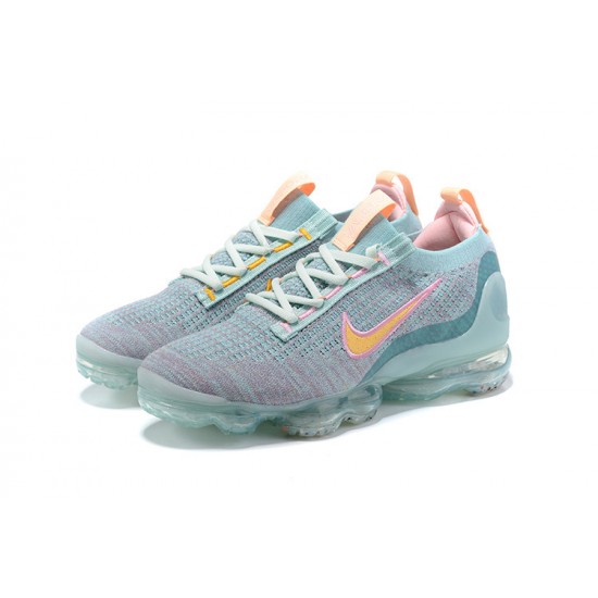 Air VaporMax 2021 Flyknit Grøn Pink DH4088-300 Kvinder/Mænd Sko