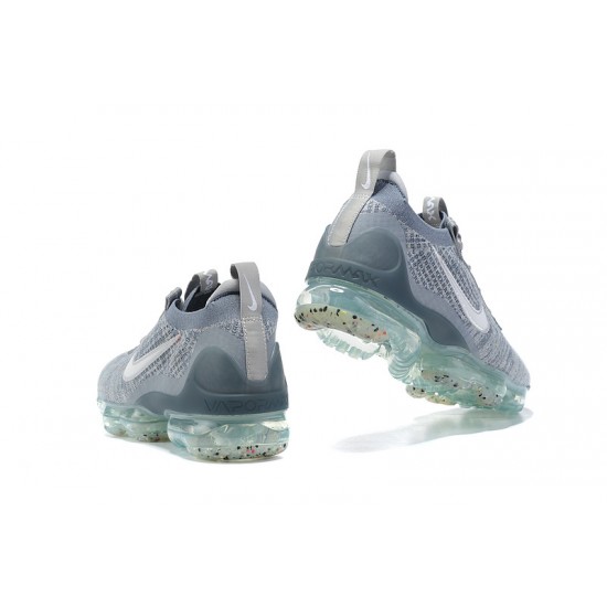 Air VaporMax 2021 Flyknit Grå Blå DH4084-400 Kvinder/Mænd Sko