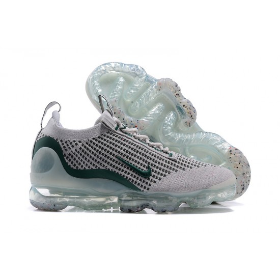 Air VaporMax 2021 Flyknit Grå Grøn DN3074-001 Kvinder/Mænd Sko