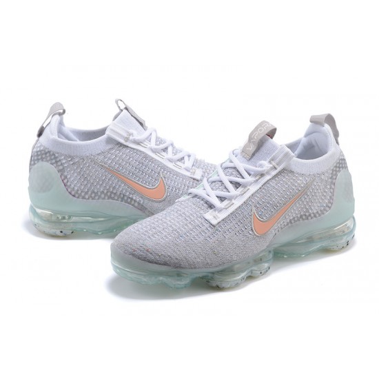 Air VaporMax 2021 Flyknit Grå Orange DH4090-002 Kvinder/Mænd Sko