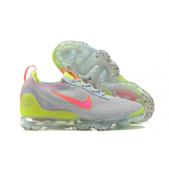 Air VaporMax 2021 Flyknit Grå Pink DH4088-002 Kvinder/Mænd Sko