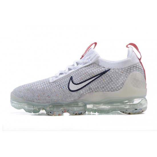 Air VaporMax 2021 Flyknit Grå Rød DB1550-003 Kvinder/Mænd Sko