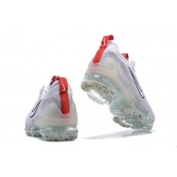 Air VaporMax 2021 Flyknit Grå Rød DB1550-003 Kvinder/Mænd Sko