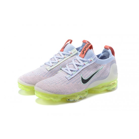 Air VaporMax 2021 Flyknit Grå Gul DC4112-003 Kvinder/Mænd Sko