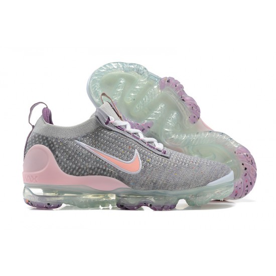 Air VaporMax 2021 Flyknit Grå og Pink Kvinder/Mænd Sko