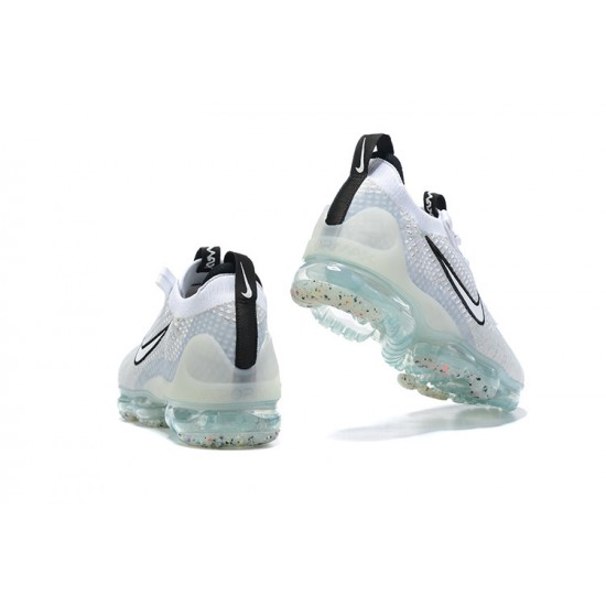 Air VaporMax 2021 Flyknit Hvid Sort DB1550-100 Kvinder/Mænd Sko