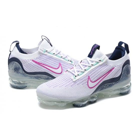 Air VaporMax 2021 Flyknit Hvid Pink DB1550-105 Kvinder/Mænd Sko