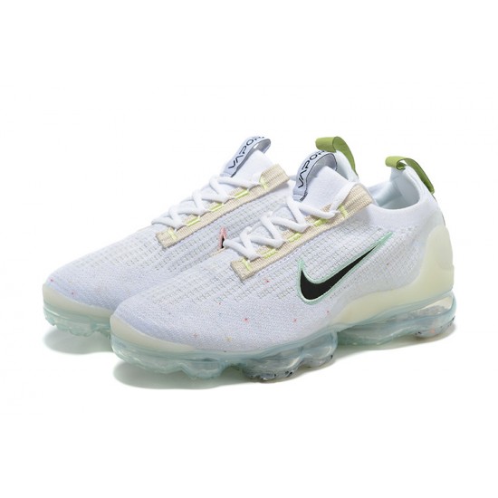 Air VaporMax 2021 Flyknit Hvid og Sort Kvinder/Mænd Sko