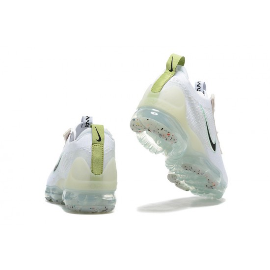 Air VaporMax 2021 Flyknit Hvid og Sort Kvinder/Mænd Sko