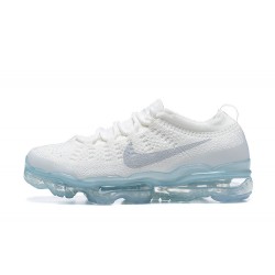 Air VaporMax 2023 Flyknit Pure Women/Men Platinum Hvid Blå DV1678-002 Shoes