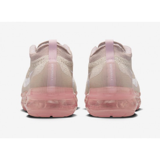 Air VaporMax 2023 Flyknit Oatmeal Pink DV6840-101 Kvinder Sko